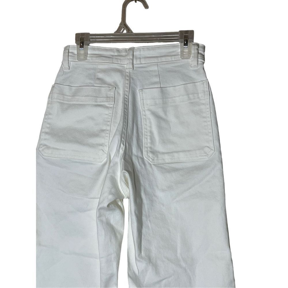 Everlane The‎ Straight Leg Cropped Jeans Size 00 NWT - Picture 7 of 9
